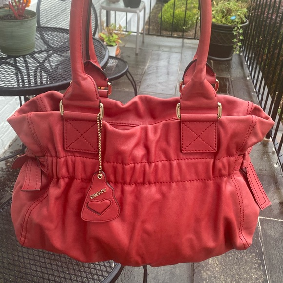 DKNY Leather Shoulder Bag - Picture 2 of 7